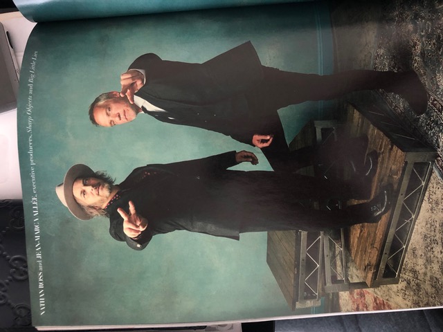 Nathan Ross and Jean-Marc Vallee in Emmy magazine