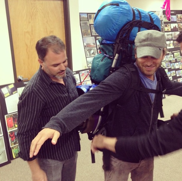 Nathan Ross in preproduction on Wild.