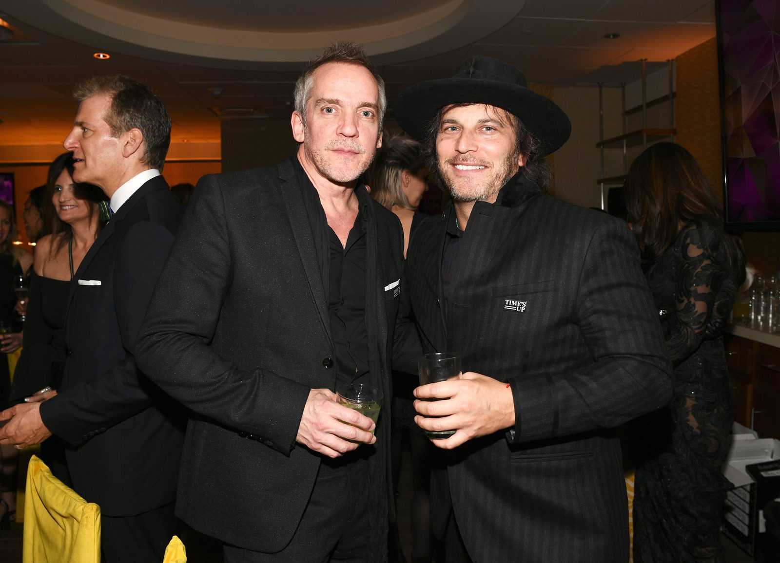 Nathan Ross with Jean-Marc Vallée at the 75th Golden Globe Awards (2018).
