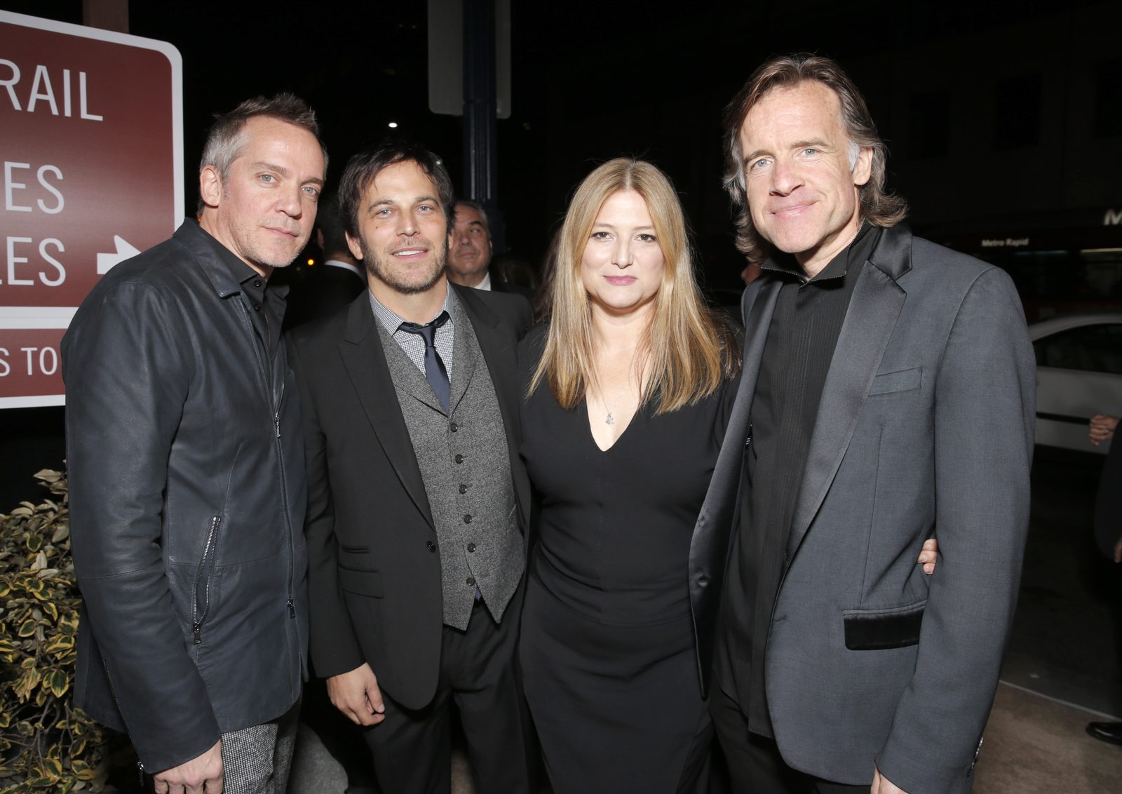 Nathan Ross with Jean-Marc Vallée at the premiere of Wild.